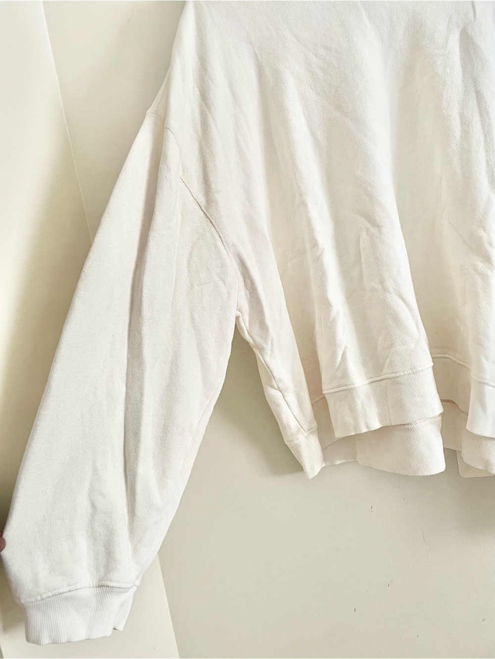 Anthropologie Pilcro Embroidered Crewneck Sweatshirt Oversized Sz X-Large- EUC - Picture 9 of 15